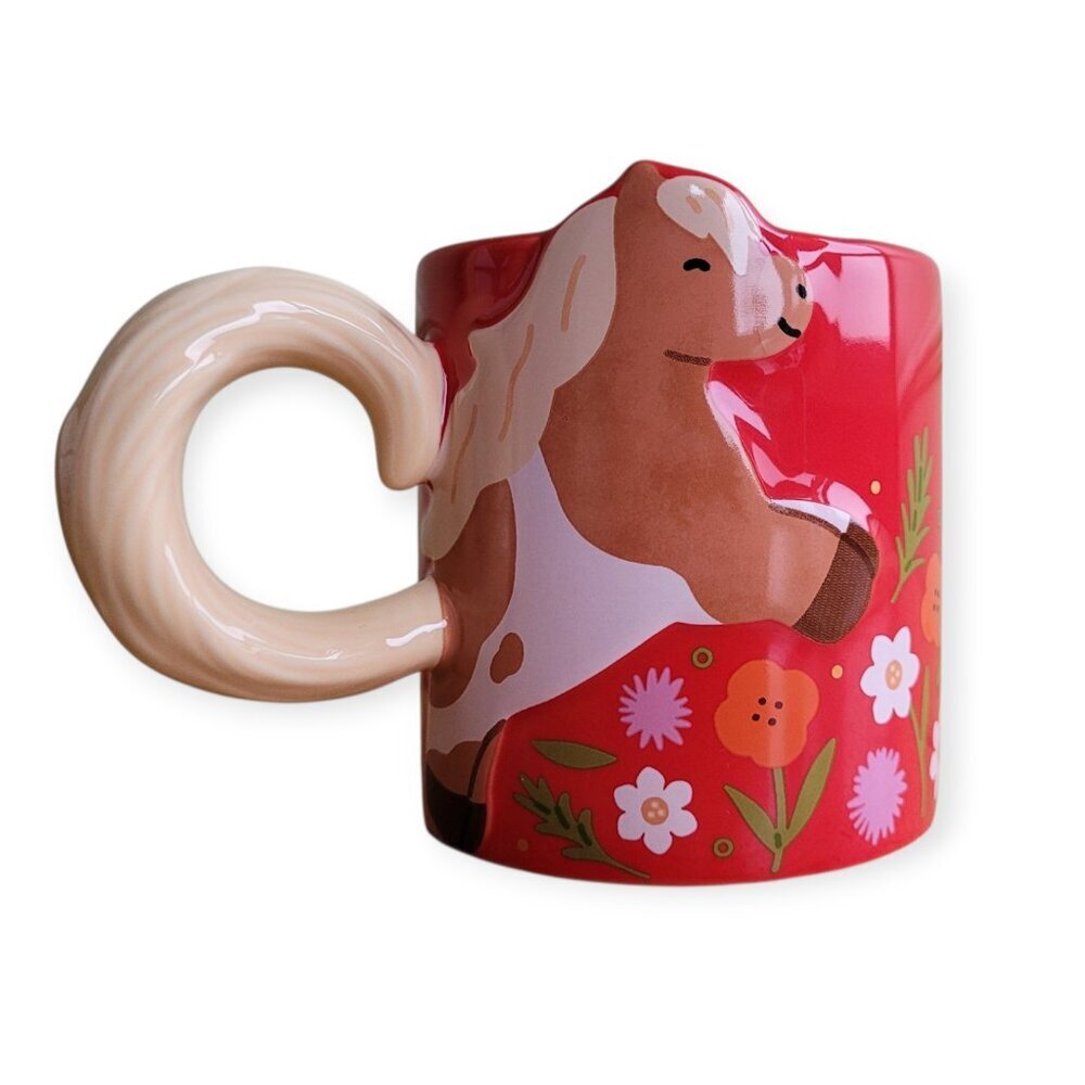 Starbucks 2026 Lunar New Year Year of the Horse Red Ceramic Mug 12oz NWT